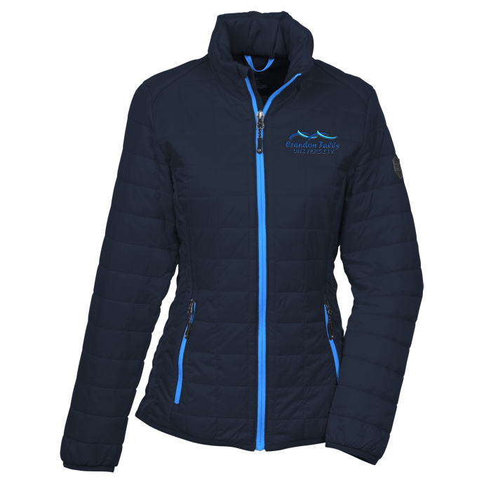 Custom Cutter & Buck Rainier Packable Jacket - Ladies'