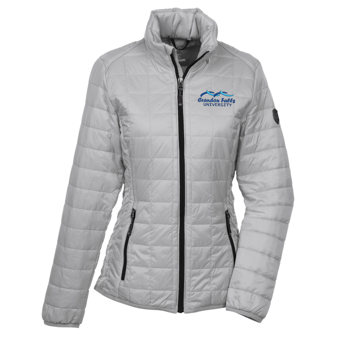Custom Cutter & Buck Rainier Packable Jacket - Ladies'