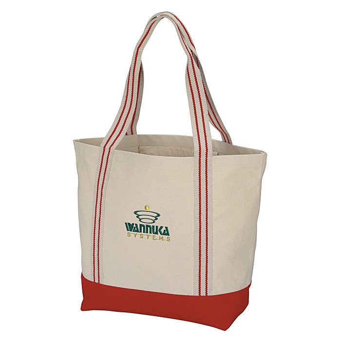 Custom Weatherly 12-oz Cotton Tote - Embroidered
