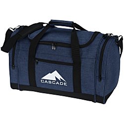 Custom 4imprint Heathered Leisure Duffel