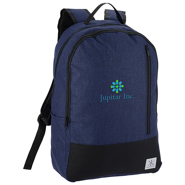 Custom Merchant & Craft Grayley 15-inch Laptop Backpack - Embroidered