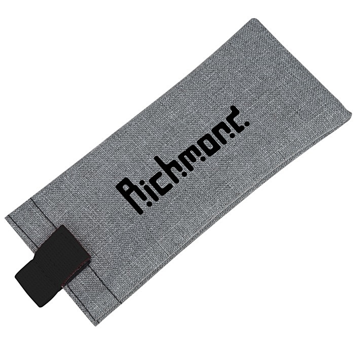 Custom Heathered Glasses Pouch