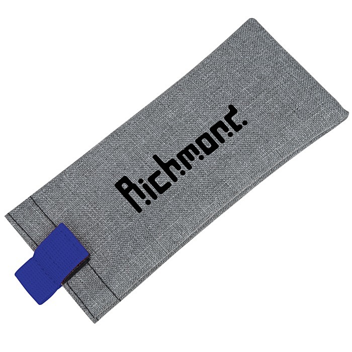 Custom Heathered Glasses Pouch