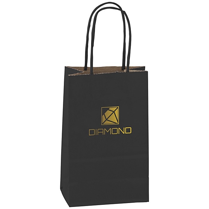 Custom Matte Shopping Bag - 8-1/4