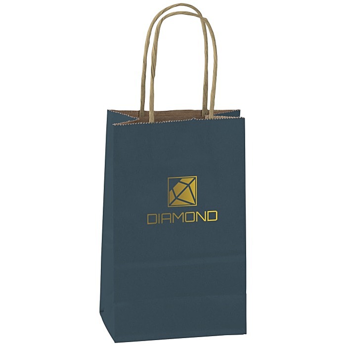 Custom Matte Shopping Bag - 8-1/4