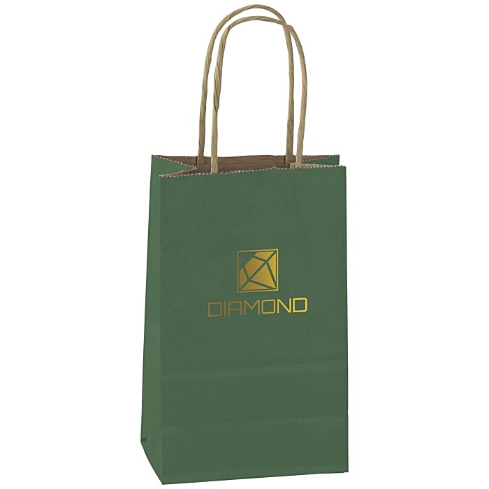 Custom Matte Shopping Bag - 8-1/4