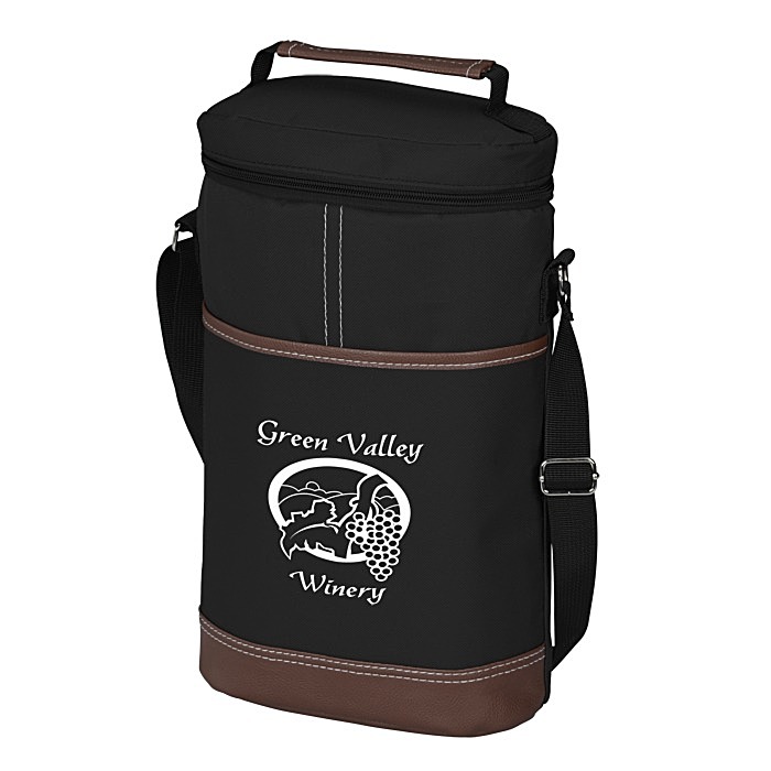 Custom Double Wine Kooler Bag