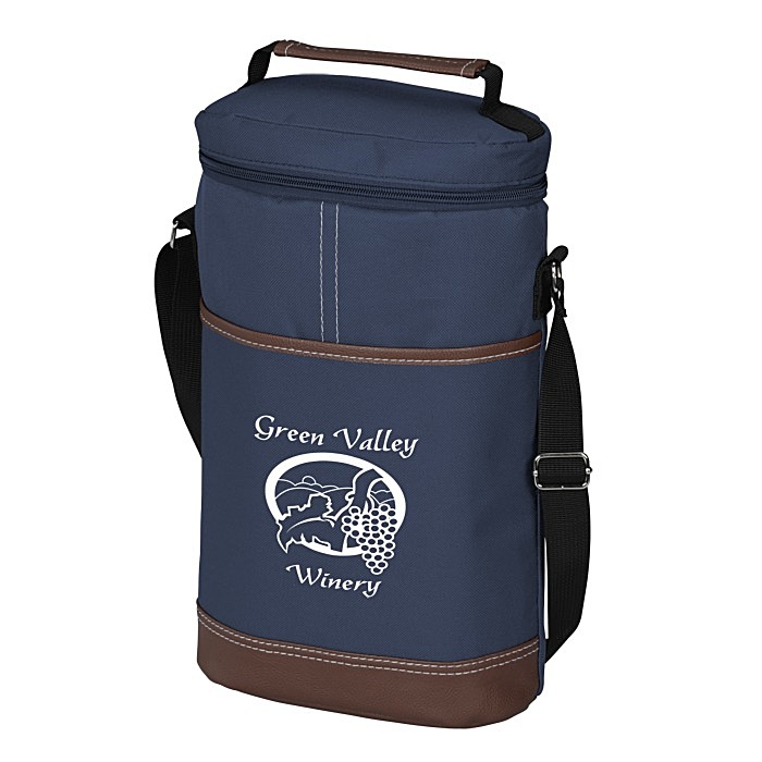 Custom Double Wine Kooler Bag