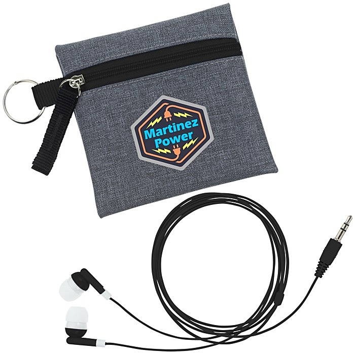 Custom Grayson Earbud Pouch