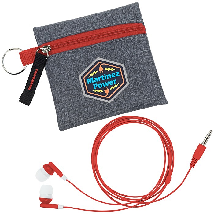 Custom Grayson Earbud Pouch
