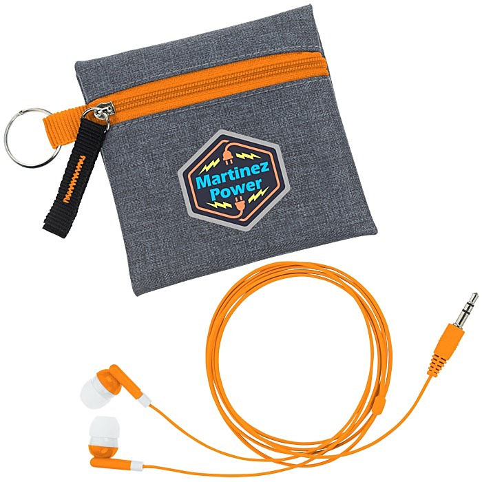 Custom Grayson Earbud Pouch