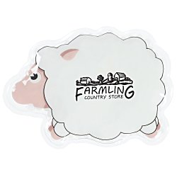 Custom Shaped Mini Aqua Pearls Hot/Cold Pack - Sheep