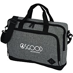 Custom Graphite 15-inch Laptop Briefcase Bag