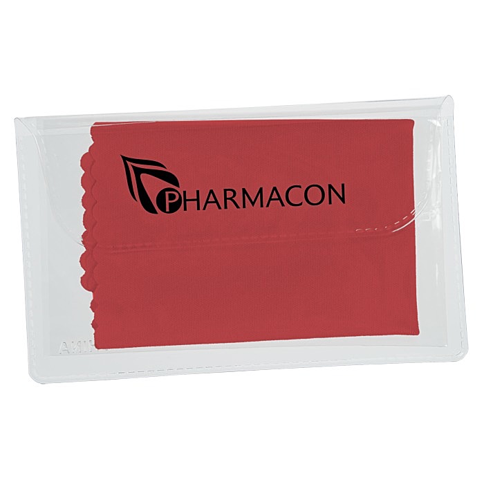 Custom Cleaning Cloth in Printed Pouch