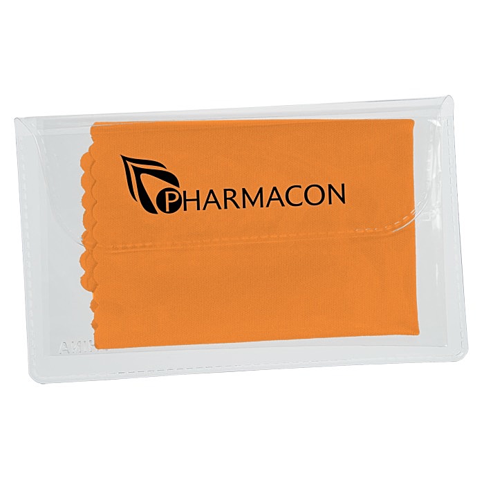 Custom Cleaning Cloth in Printed Pouch