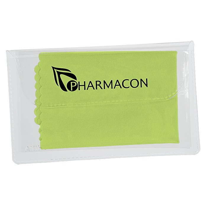 Custom Cleaning Cloth in Printed Pouch