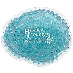 Custom Shaped Mini Aqua Pearls Hot/Cold Pack - Brain