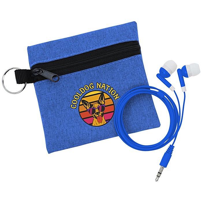 Custom Ridge Line Earbud Pouch