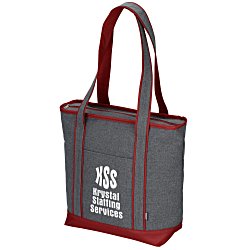 Custom Koozie® Heathered Outdoor Cooler Tote