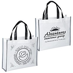 Custom Super Kid Colouring Tote Set