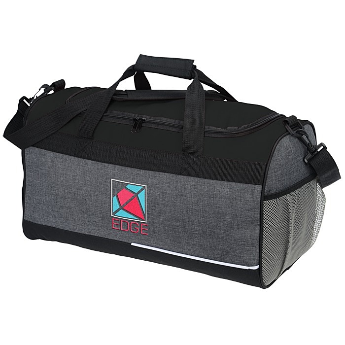 Custom Two-Tone Playoff Duffel - Embroidered