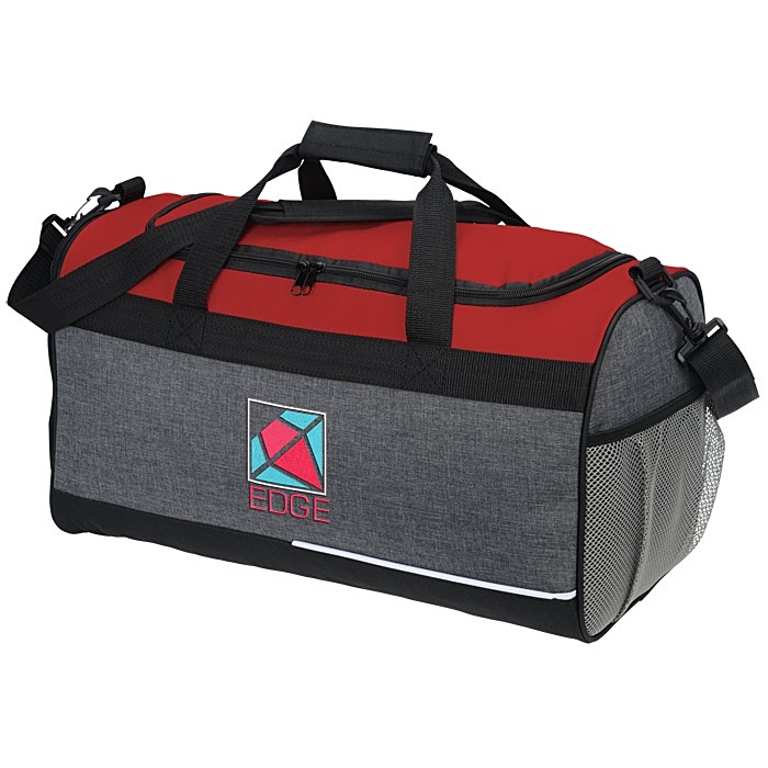 Custom Two-Tone Playoff Duffel - Embroidered