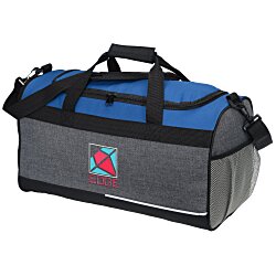 Custom Two-Tone Playoff Duffel - Embroidered