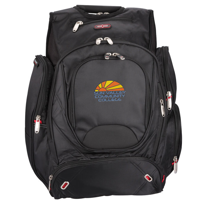 Custom elleven Checkpoint-Friendly Laptop Backpack - Embroidered