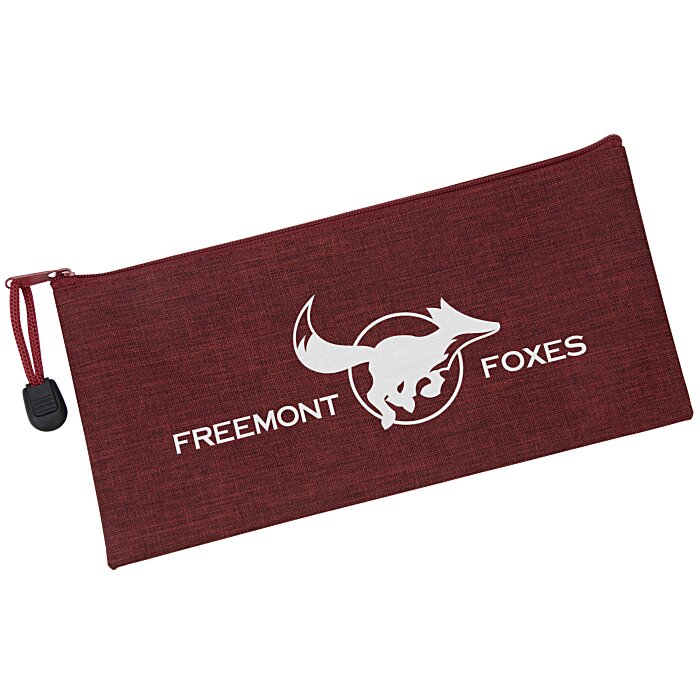 Custom Heathered School Pouch