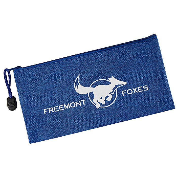Custom Heathered School Pouch