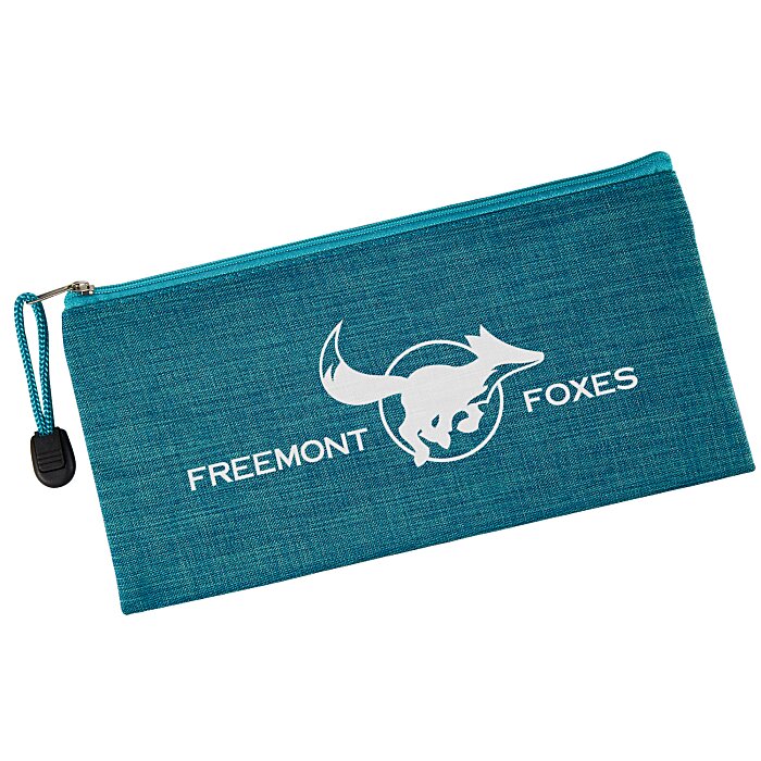 Custom Heathered School Pouch