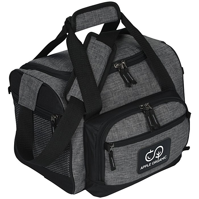 Custom 12-Can Heathered Convertible Duffel Cooler