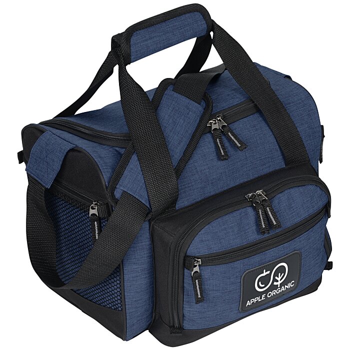 Custom 12-Can Heathered Convertible Duffel Cooler