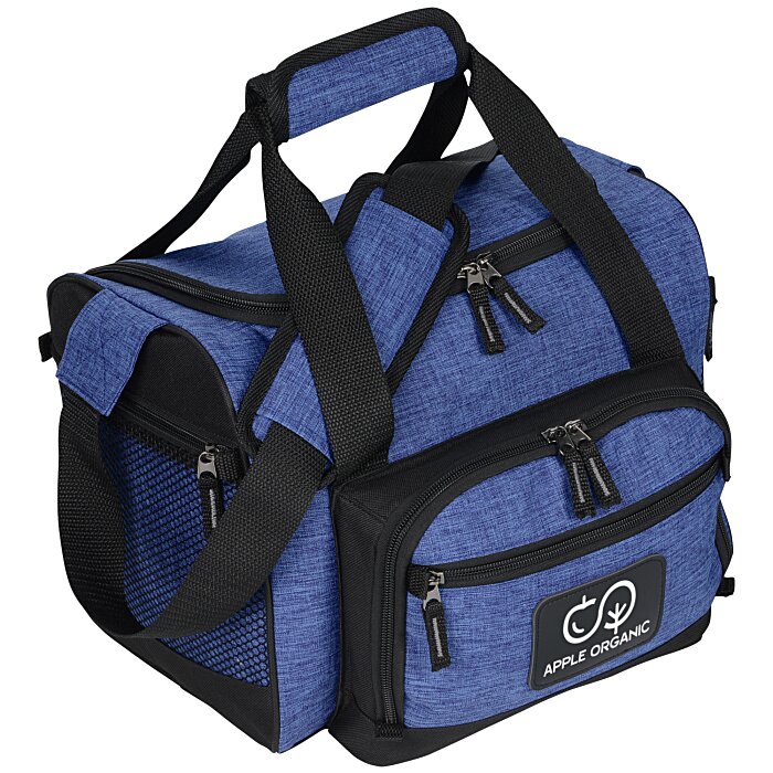 Custom 12-Can Heathered Convertible Duffel Cooler