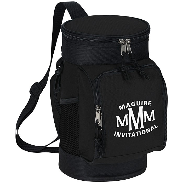 Custom Six-Can Golf Bag Cooler - Embroidered