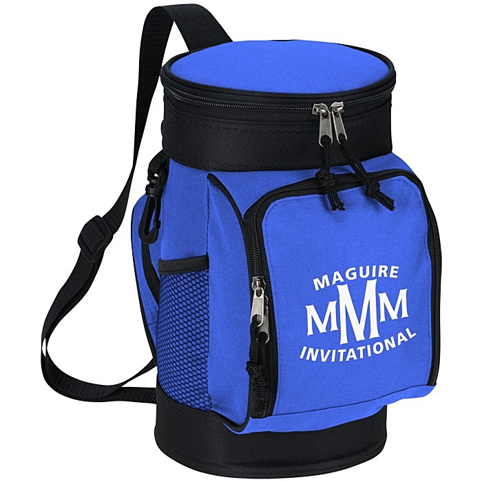 Custom Six-Can Golf Bag Cooler - Embroidered