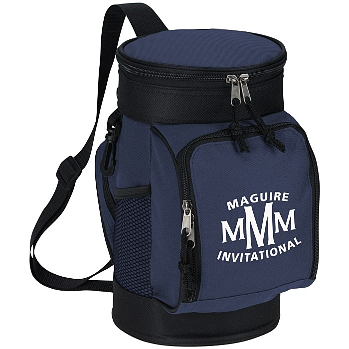 Custom Six-Can Golf Bag Cooler - Embroidered