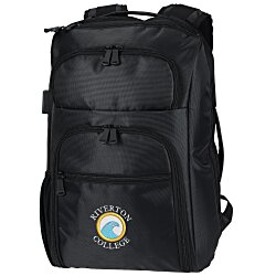 Custom RFID Laptop Backpack - Embroidered