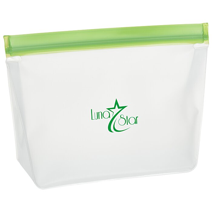 Custom Reusable Food Storage Bag - Large