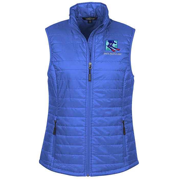 Custom Crossland Packable Puffer Vest - Ladies'