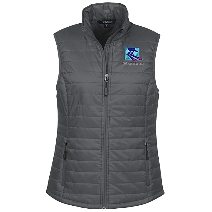 Custom Crossland Packable Puffer Vest - Ladies'