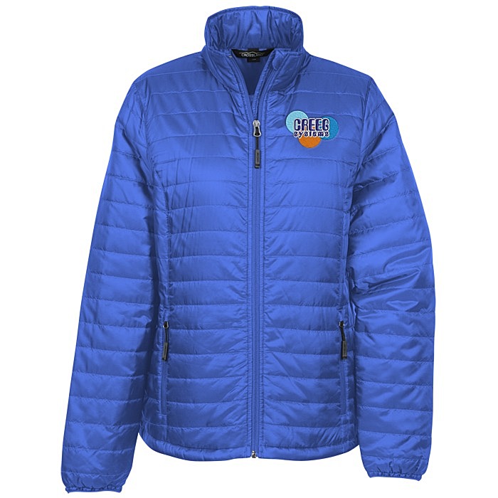 Custom Crossland Packable Puffer Jacket - Ladies' - 24 hr