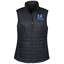 Custom Crossland Packable Puffer Vest - Ladies' - 24 hr