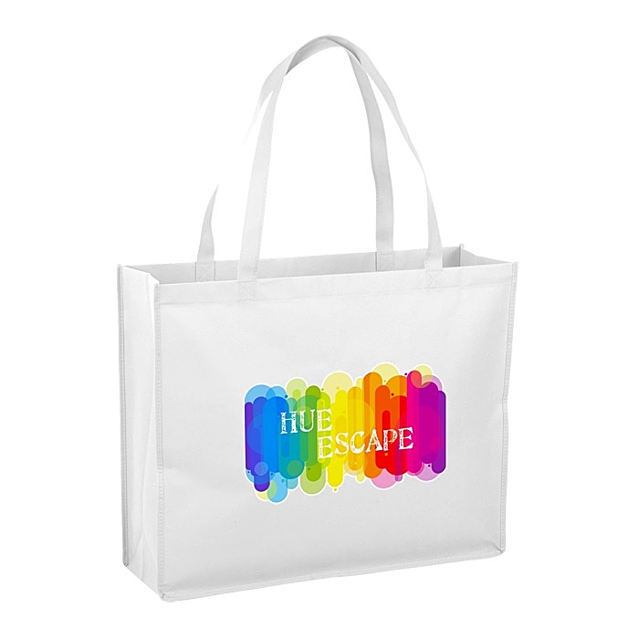 Custom Spree Shopping Tote - 16 inches x 20 inches - Full Colour