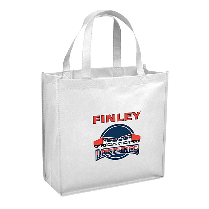 Custom Spree Shopping Tote - 13 inches x 13 inches - Full Colour