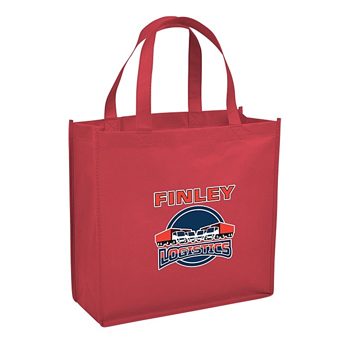 Custom Spree Shopping Tote - 13 inches x 13 inches - Full Colour