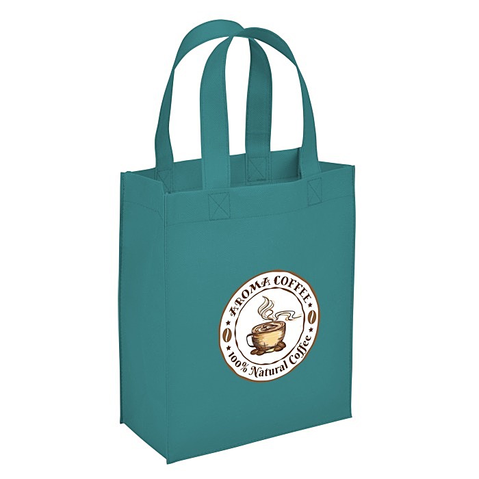 Custom Spree Shopping Tote - 10 inches x 8 inches - Full Colour