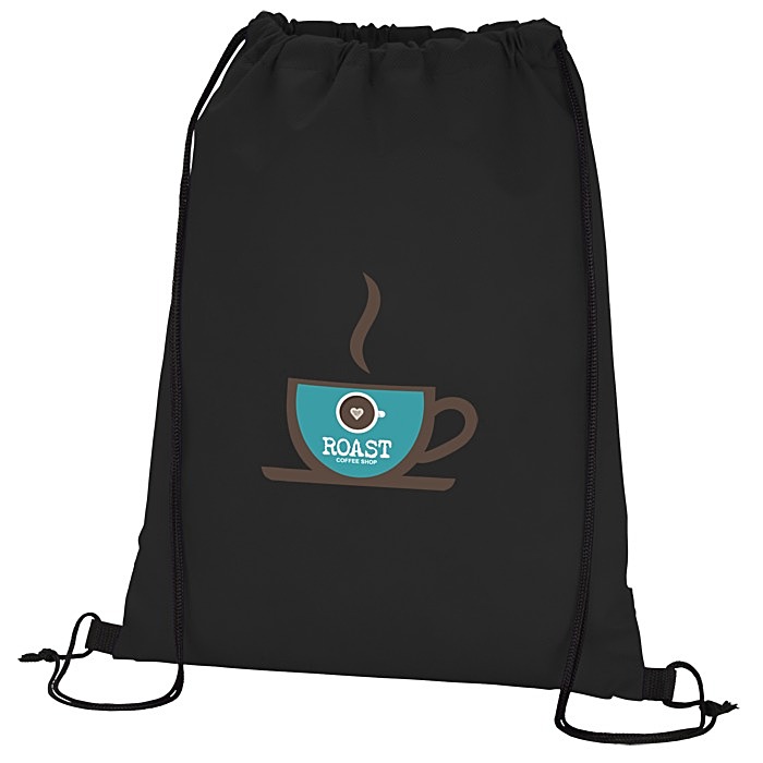 Custom Polypropylene Drawstring Sportpack - Full Colour