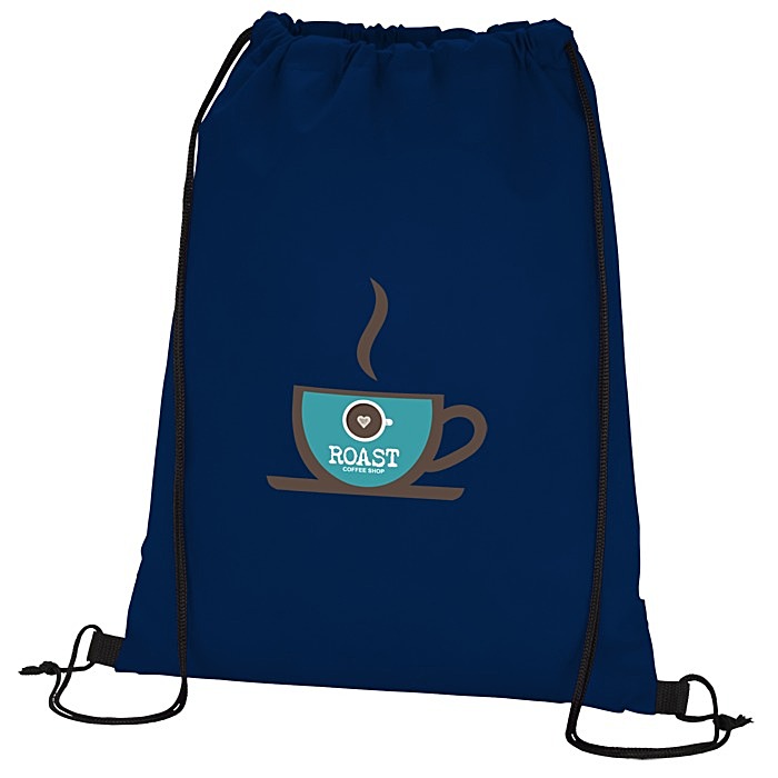 Custom Polypropylene Drawstring Sportpack - Full Colour
