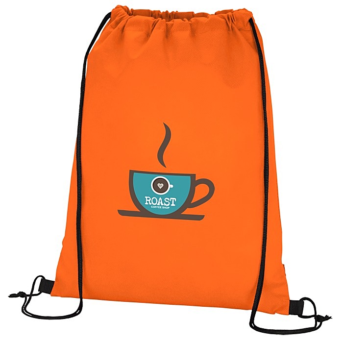 Custom Polypropylene Drawstring Sportpack - Full Colour